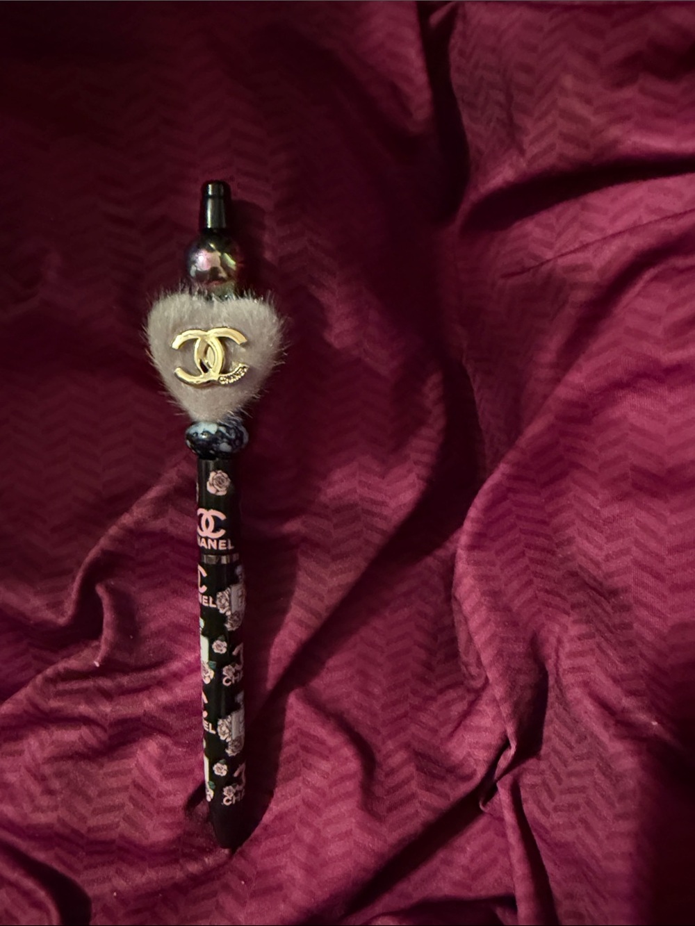 Homemade designer ink pen